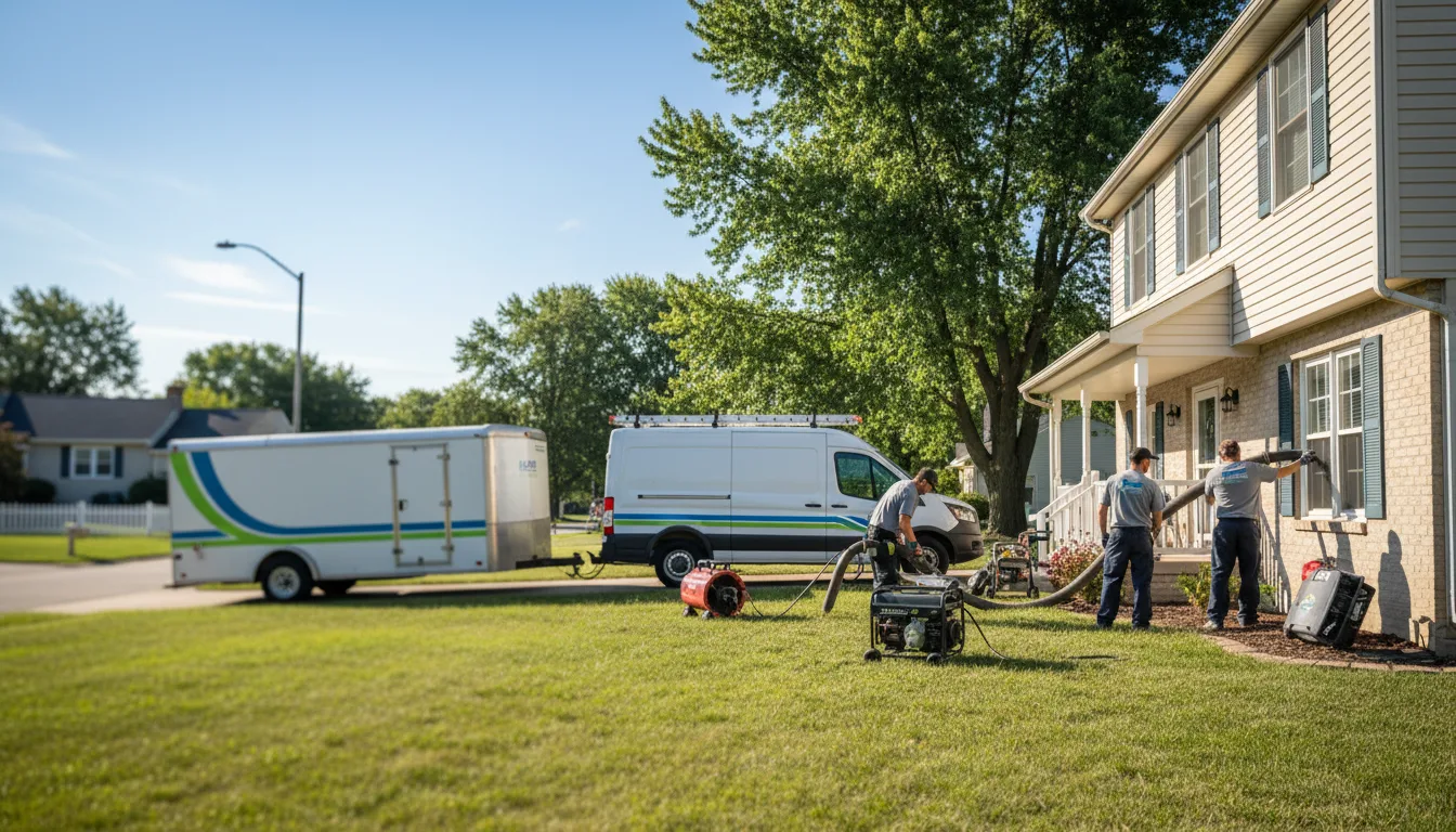 Flooded Basement Restoration And Cleanup With Repair in Highwood, MT near me